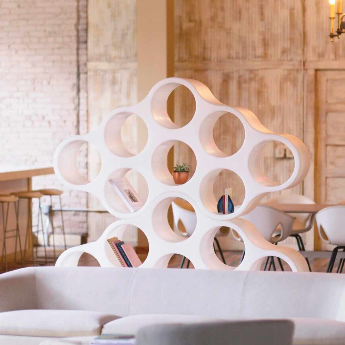 Mobile / WhiteMenu / CloudBook, designed by Ronan-_-Erwan-Bouroullec2, made by Cappellini