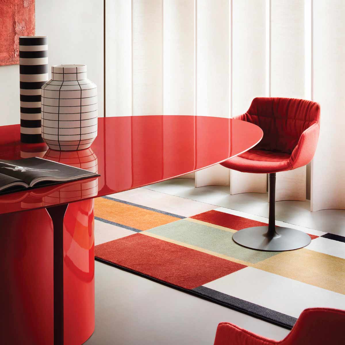 Mobile / WhiteMenu / NVL-Table, designed by Jean-Nouvel2