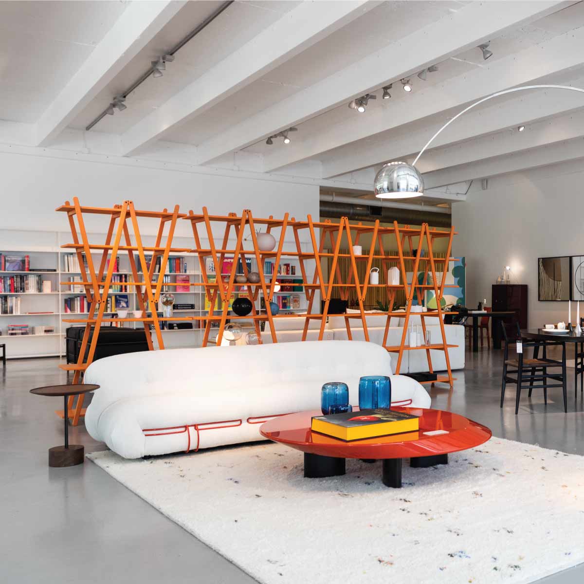 Mobile / WhiteMenu / Nuvola-Rossa, designed by Vico-Magistretti made by Cassina