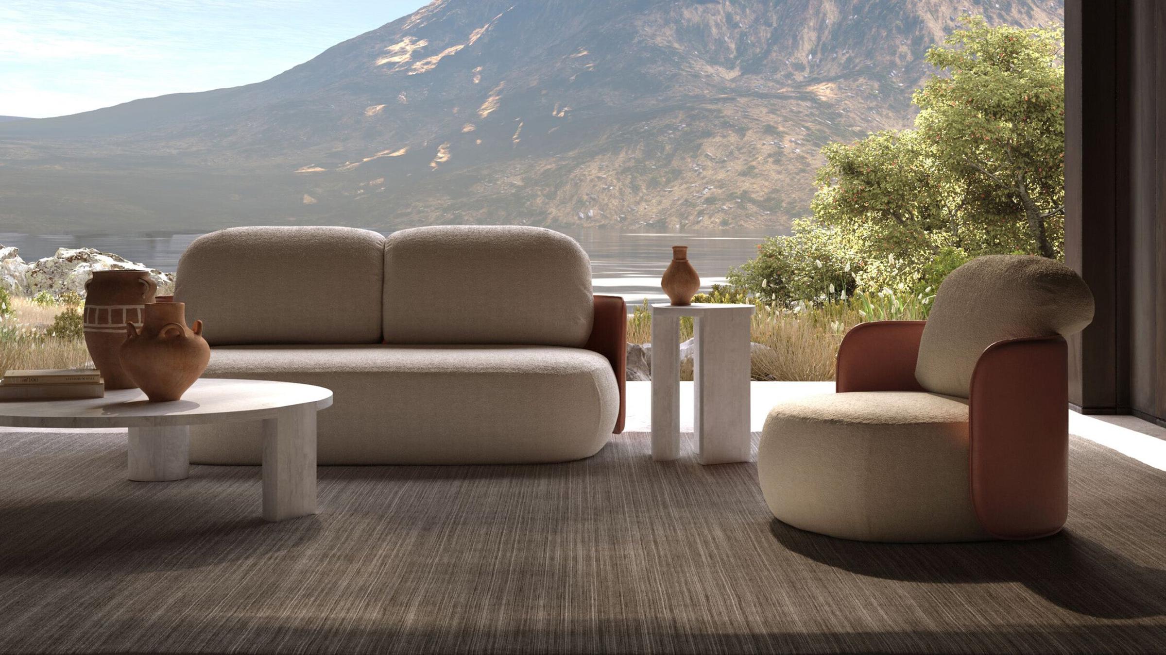 Exteta Armchair Mochi Armchair