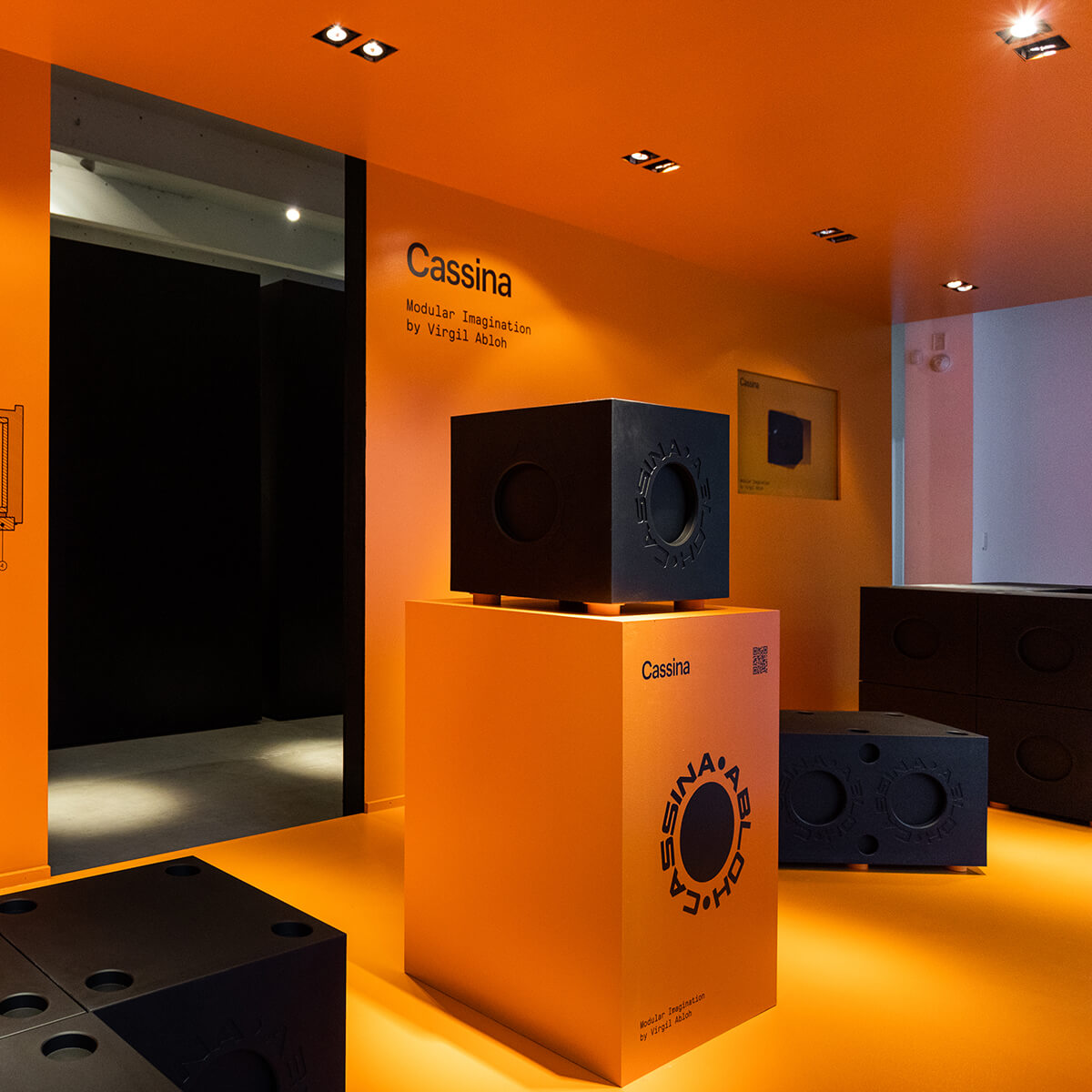 Square Module / Mobile / WhiteMenu / Modular Imagination, designed by Virgil Abloh made by Cassina