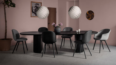 Desktop / Moon Dining Table, designed by Space Copenhagen for Gubi