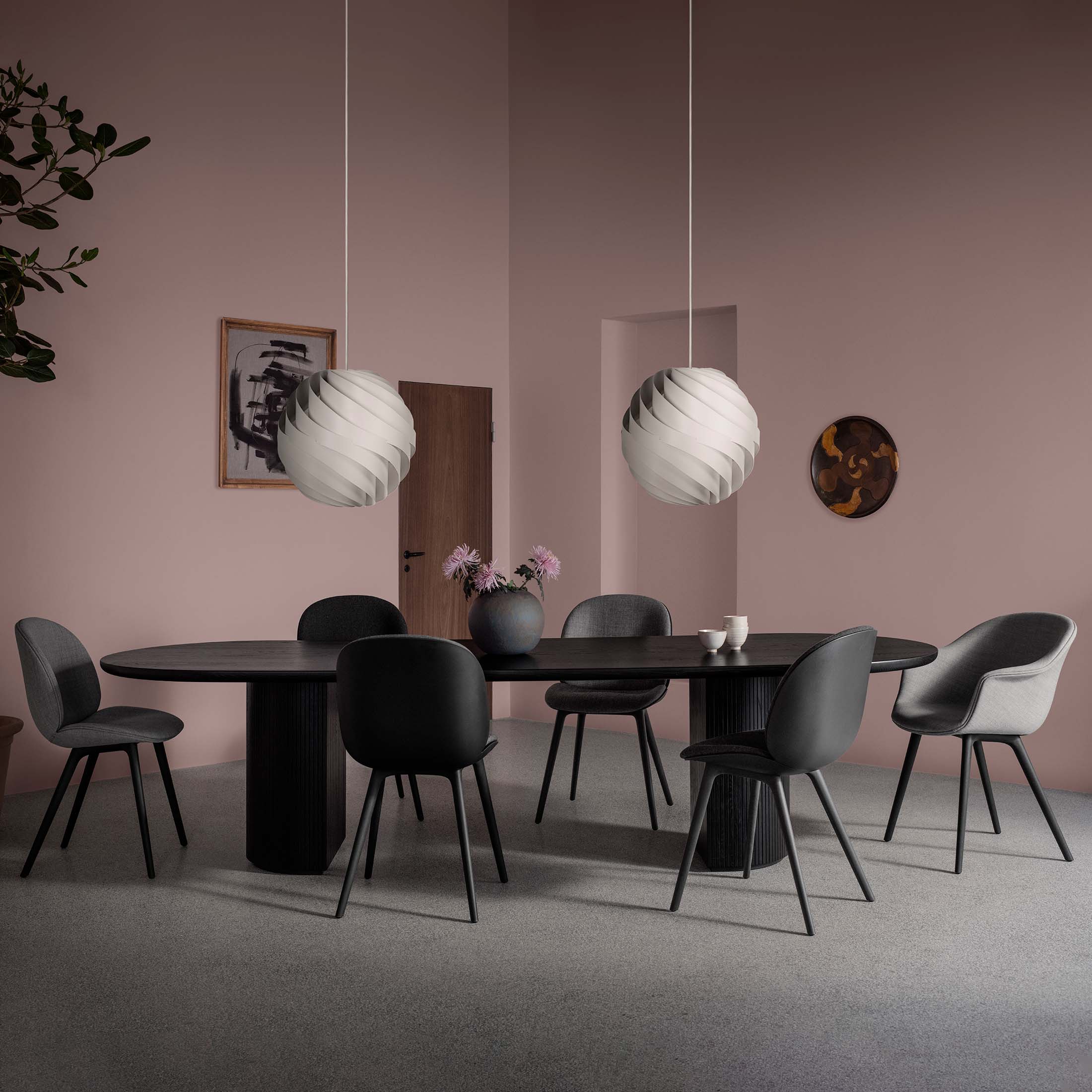Mobile / Moon Dining Table, designed by Space Copenhagen for Gubi