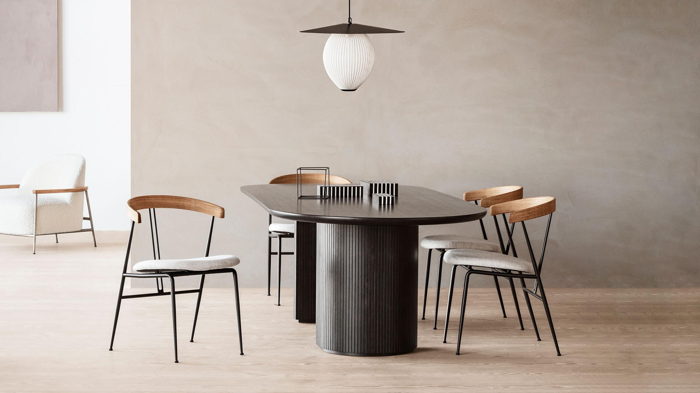 GUBI Dining Table Moon Dining Table