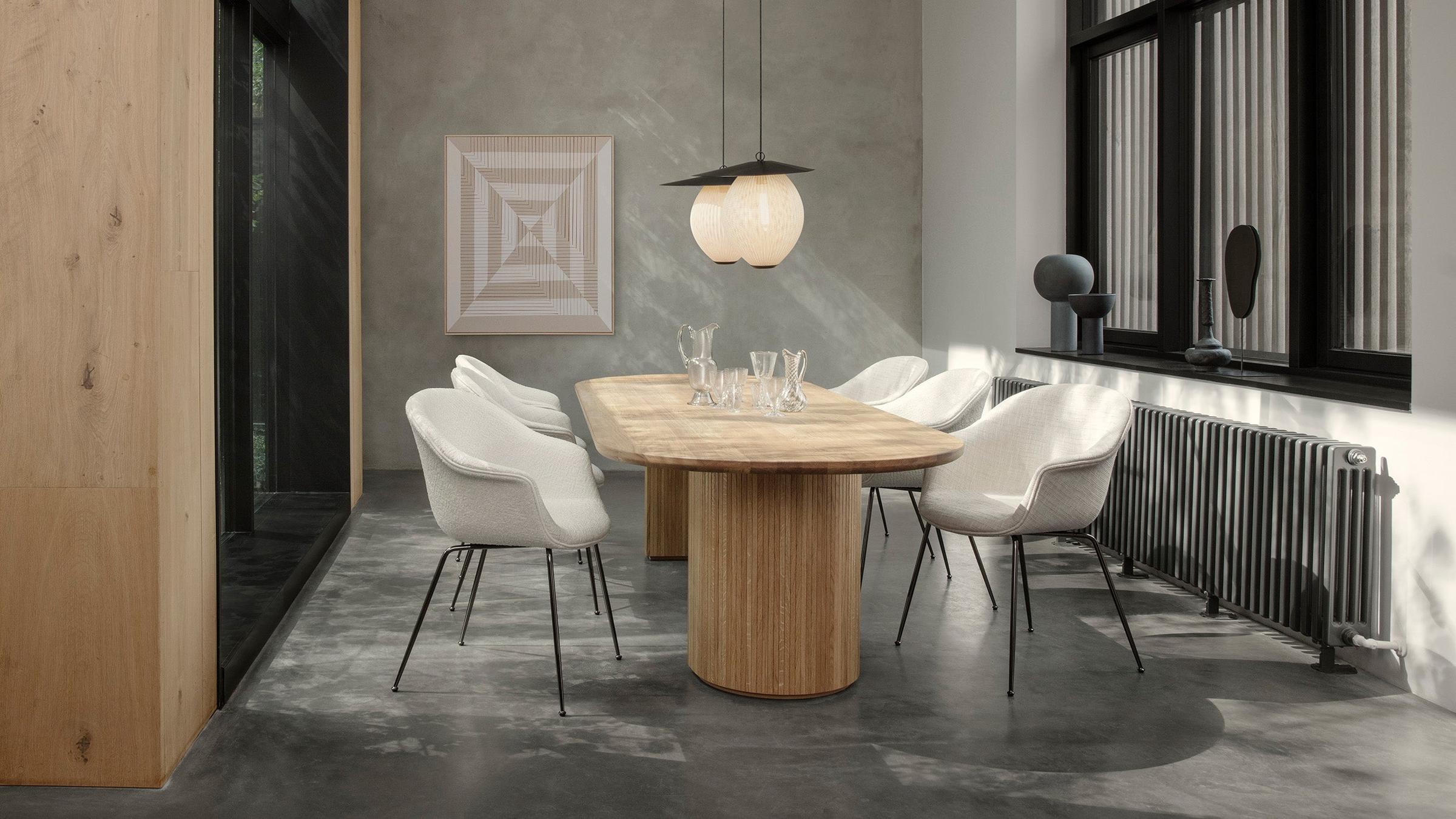 GUBI Dining Table Moon Dining Table