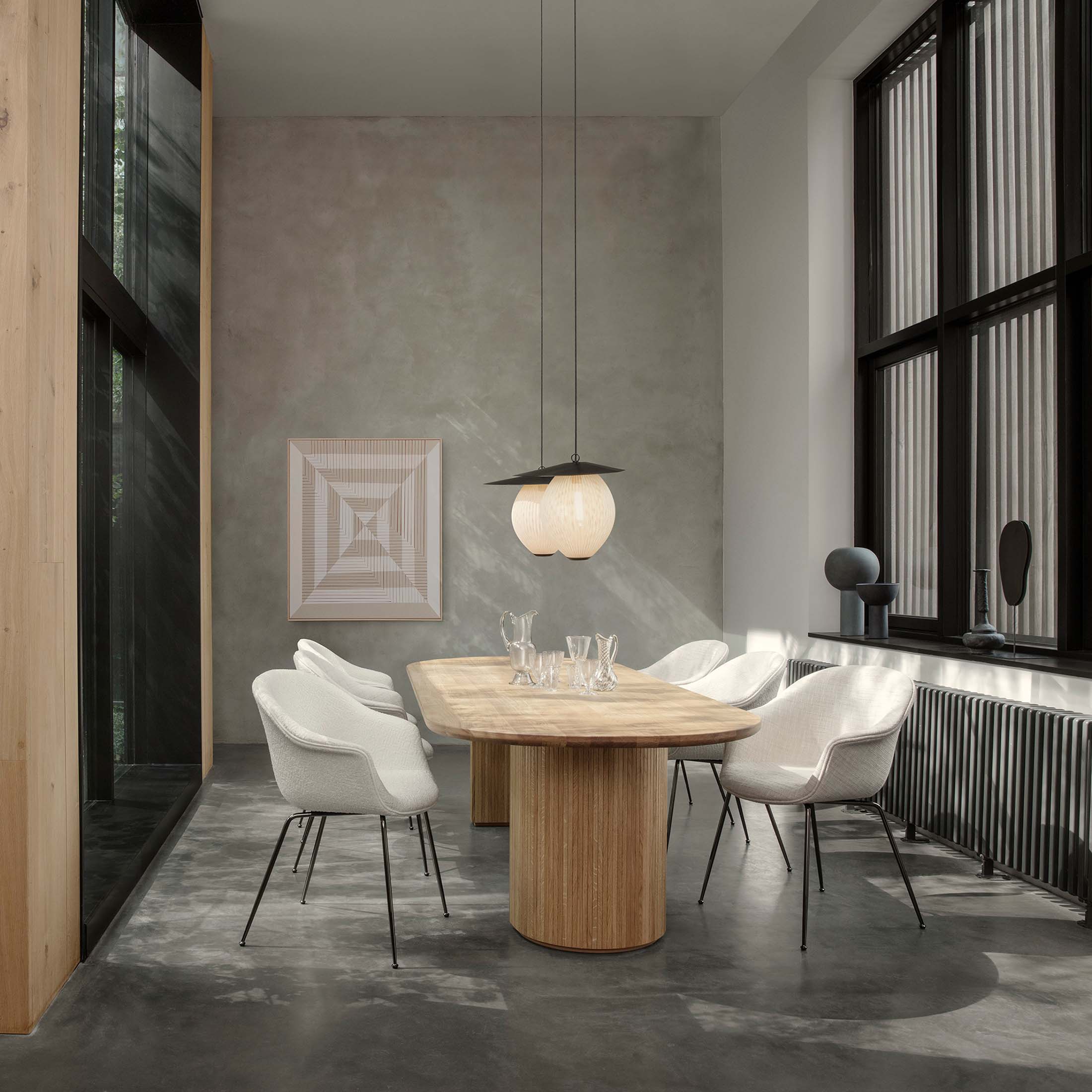 Mobile / Moon Dining Table, designed by Space Copenhagen for Gubi