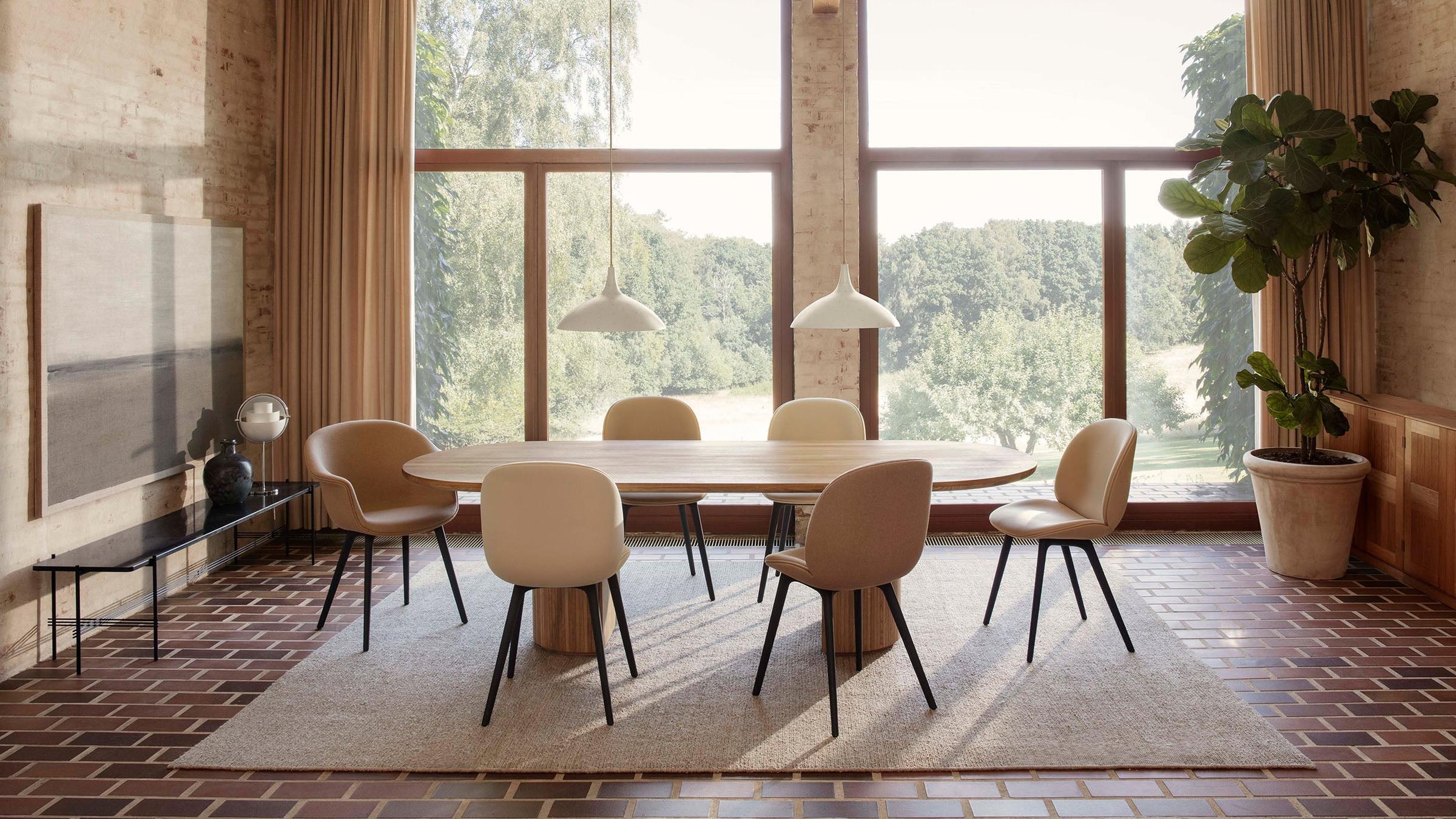 GUBI Dining Table Moon Dining Table