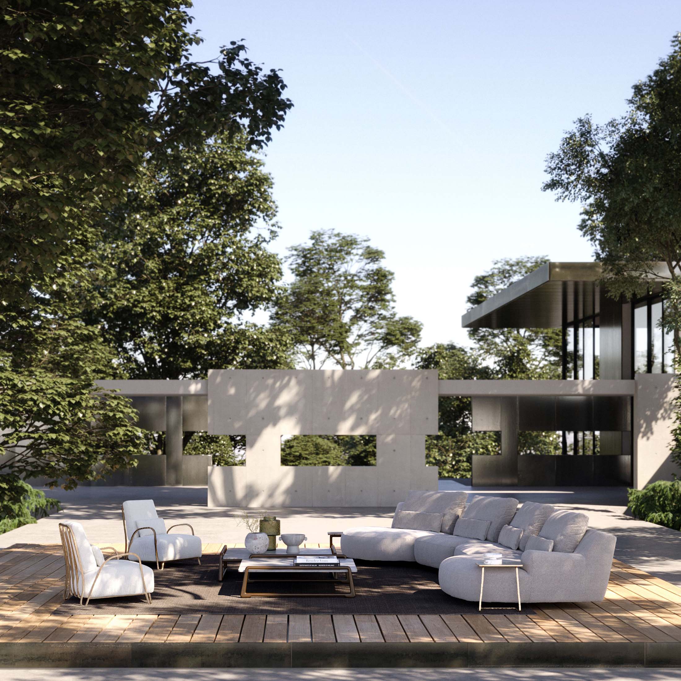 Mobile / Moonlight Sofa by Exteta