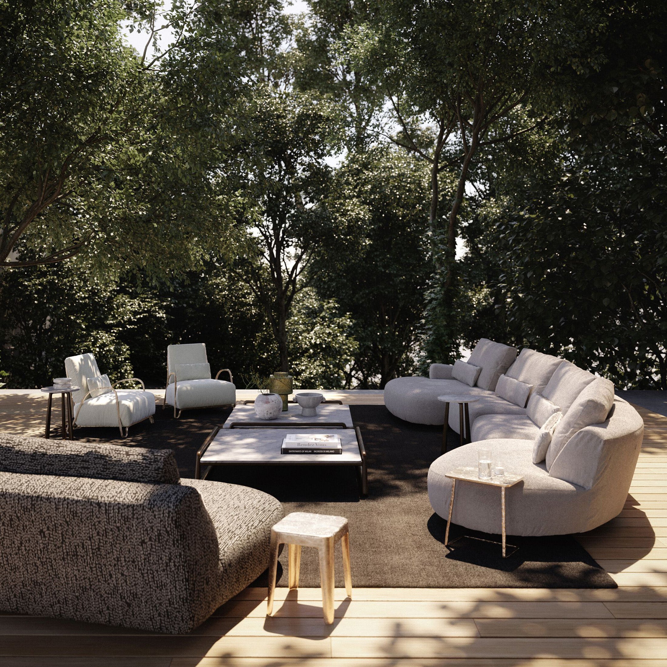 Mobile / Moonlight Square Coffee Table by Exteta
