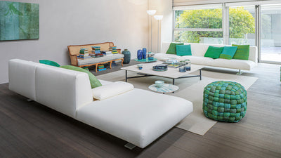 Desktop / Move Sofa, designed by Francesco Rota for Paola Lenti