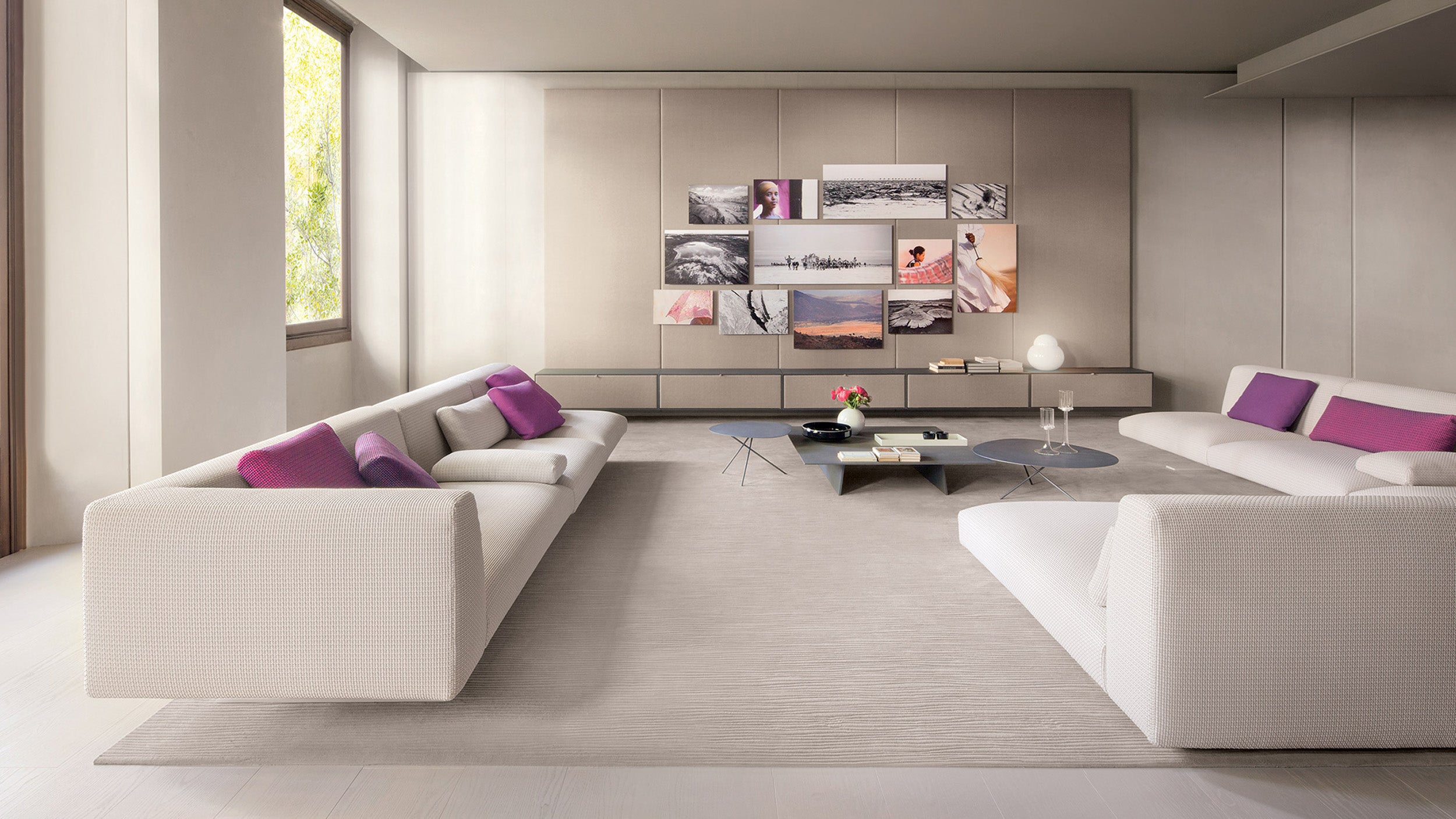 Desktop / Move Sofa, designed by Francesco Rota for Paola Lenti