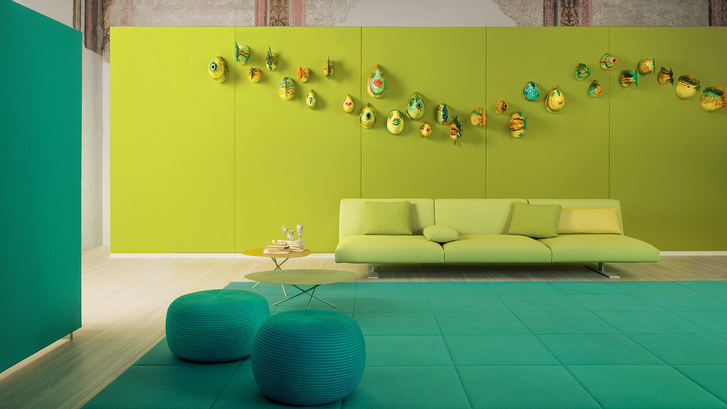 Desktop / Move Sofa, designed by Francesco Rota for Paola Lenti