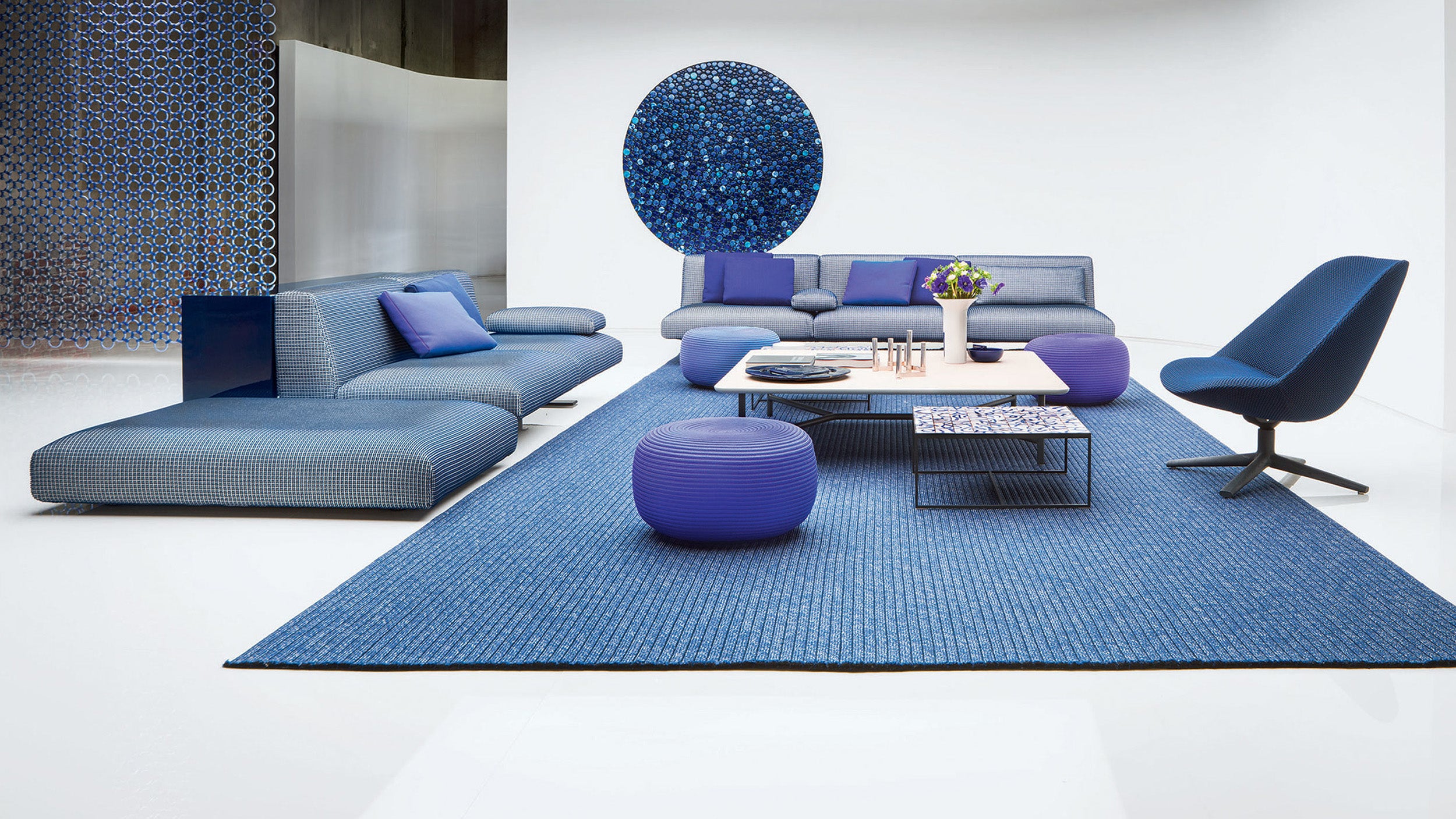 Desktop / Move Sofa, designed by Francesco Rota for Paola Lenti