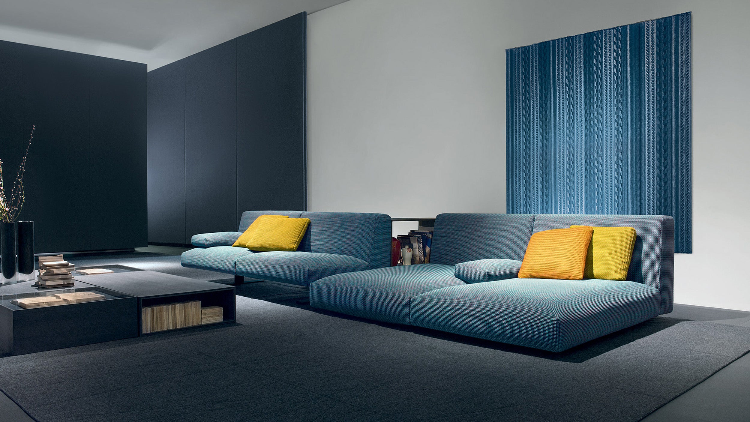 Desktop / Move Sofa, designed by Francesco Rota for Paola Lenti