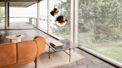 Brass - Black Semi Matt / Desktop / Multi-Lite Pendant, designed by  Louis Weisdorf for Gubi