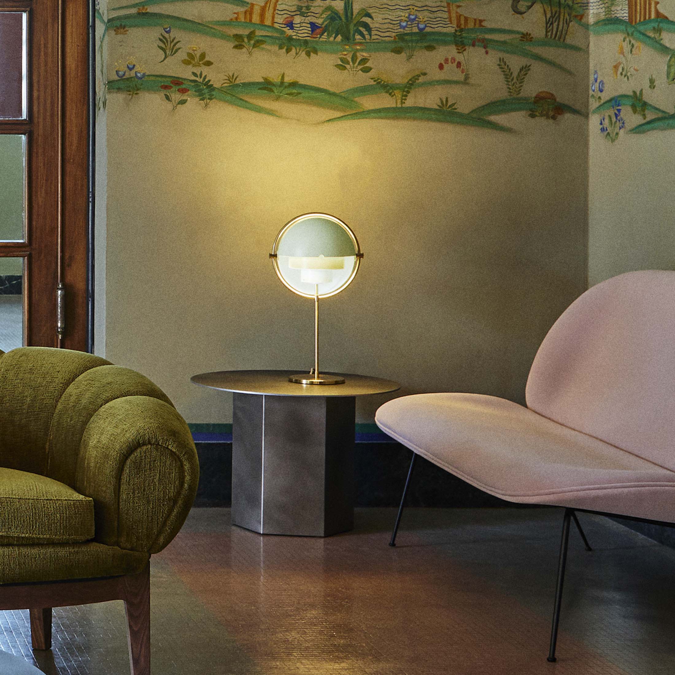 Brass - Desert Sage Semi Matt / Mobile / Multi-Lite Table Lamp, designed by Louis Weisdorf for Gubi