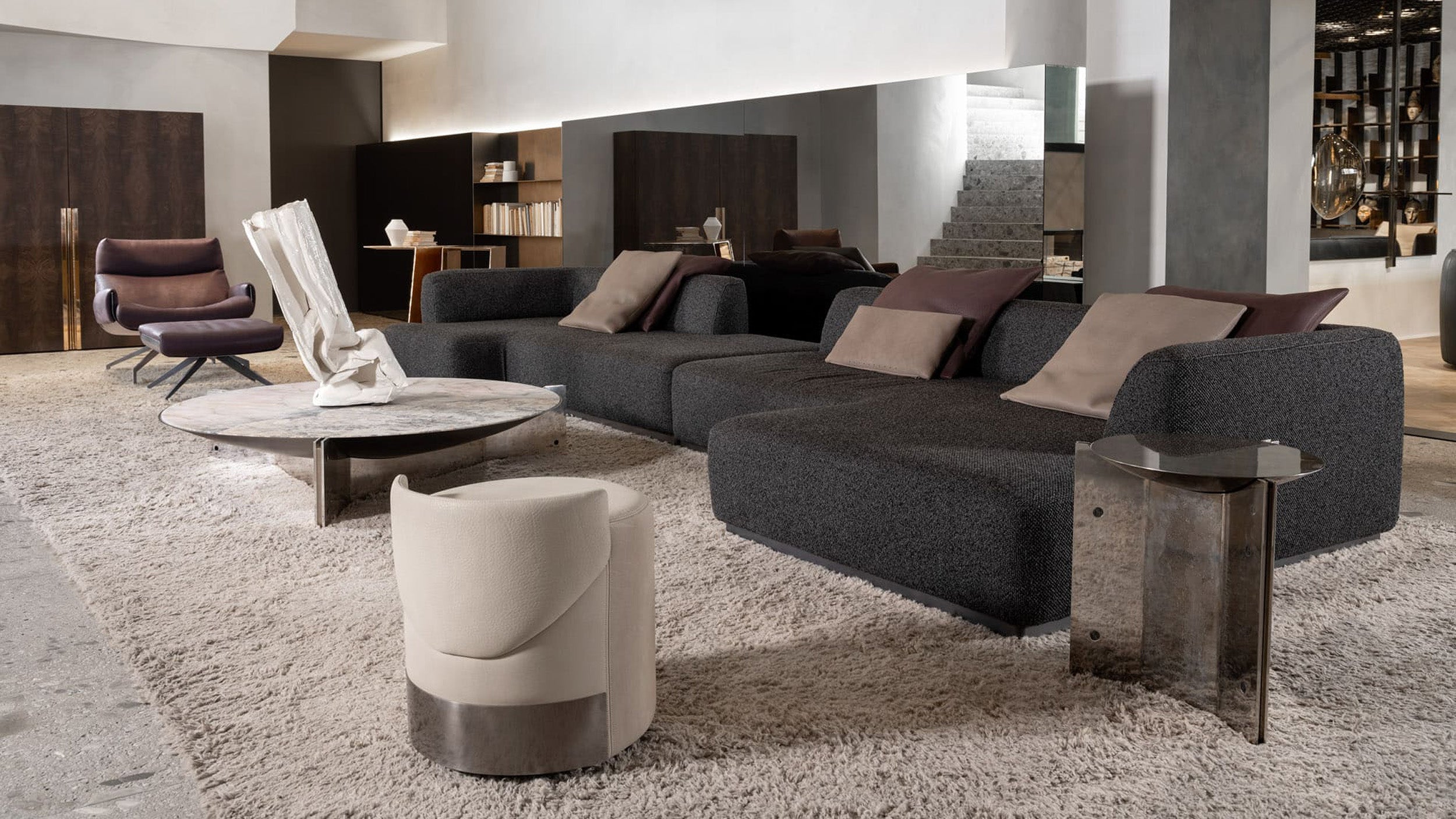 Desktop / Muse Side Table, designed by Isabella Genovese for Henge