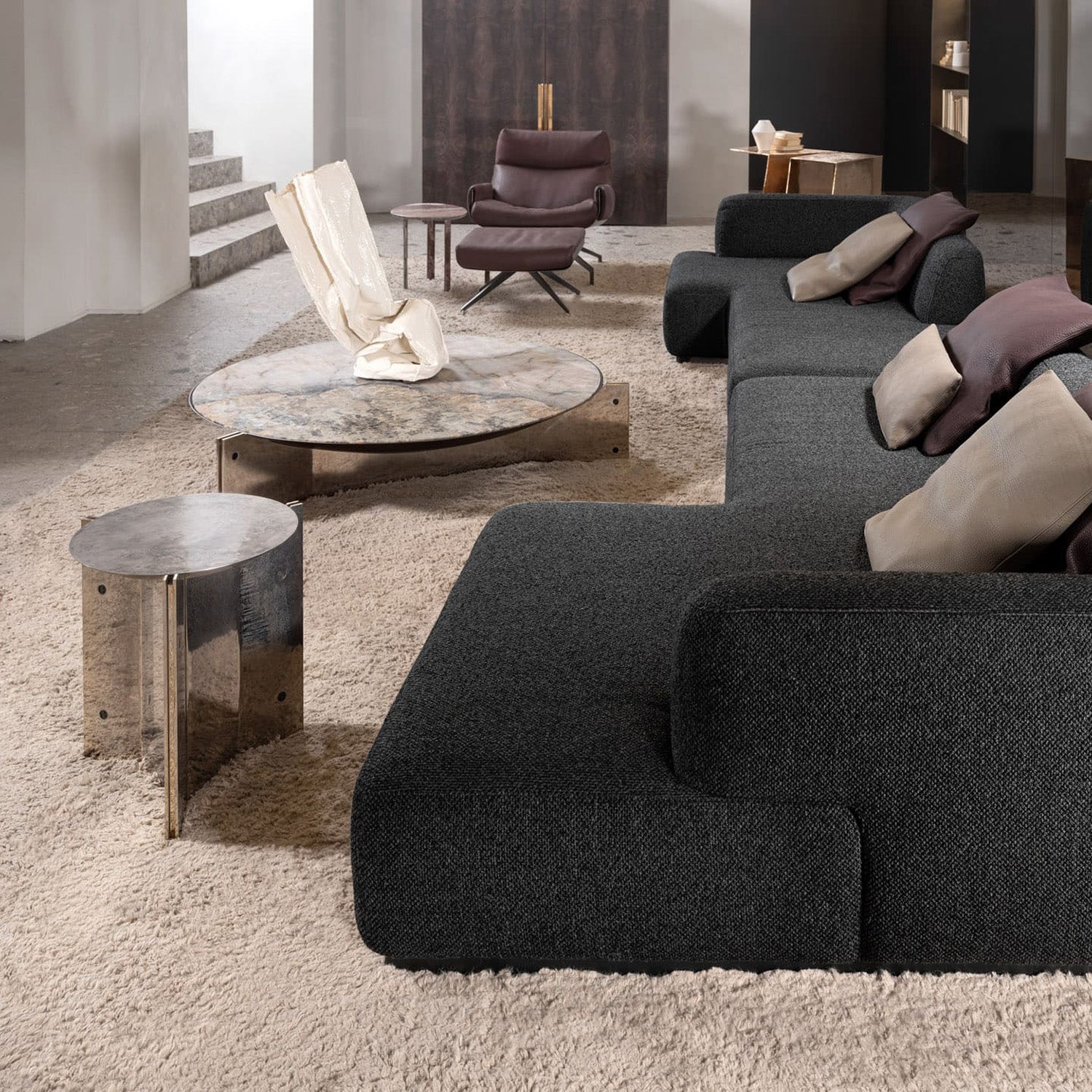 Mobile / Muse Side Table, designed by Isabella Genovese for Henge