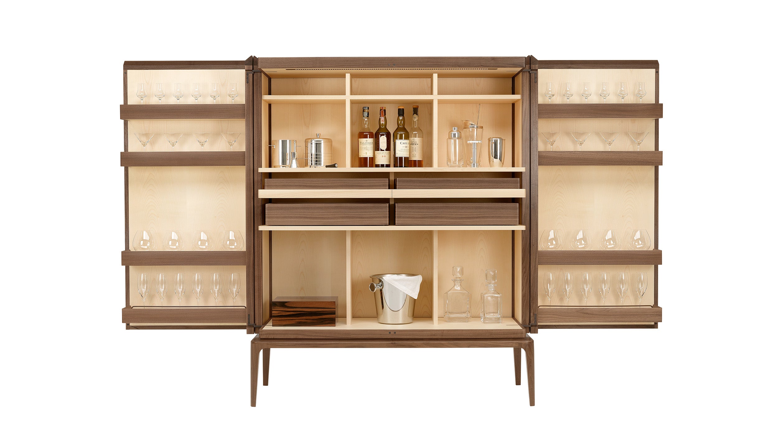 Desktop / Neverfull High-Mid, designed by Roberto Lazzeroni for Ceccotti Collezioni