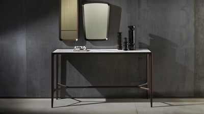 Desktop / Odette, designed by DRAW Studio for Ceccotti Collezioni