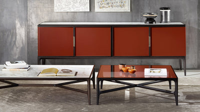 Desktop / Odile, designed by DRAW Studio for Ceccotti Collezioni