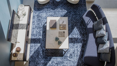 Desktop / Odile, designed by DRAW Studio for Ceccotti Collezioni