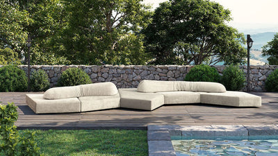 Desktop / On The Rocks Outdoor Sofa, designed by &nbsp;Francesco Binfare for Edra