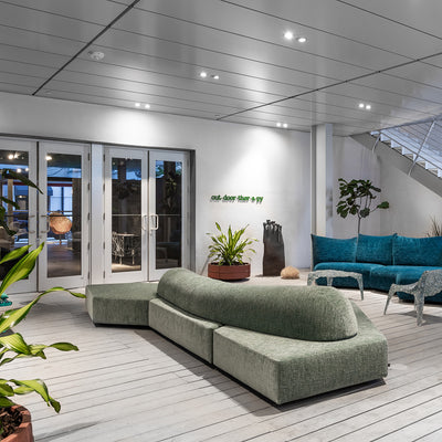 Mobile / On The Rocks Outdoor Sofa, designed by &nbsp;Francesco Binfare for Edra