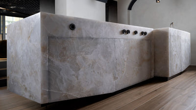 Desktop / Ozone L Island, designed by Massimo Castagna for Henge