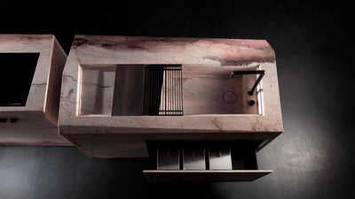 Desktop / Ozone L Island, designed by Massimo Castagna for Henge