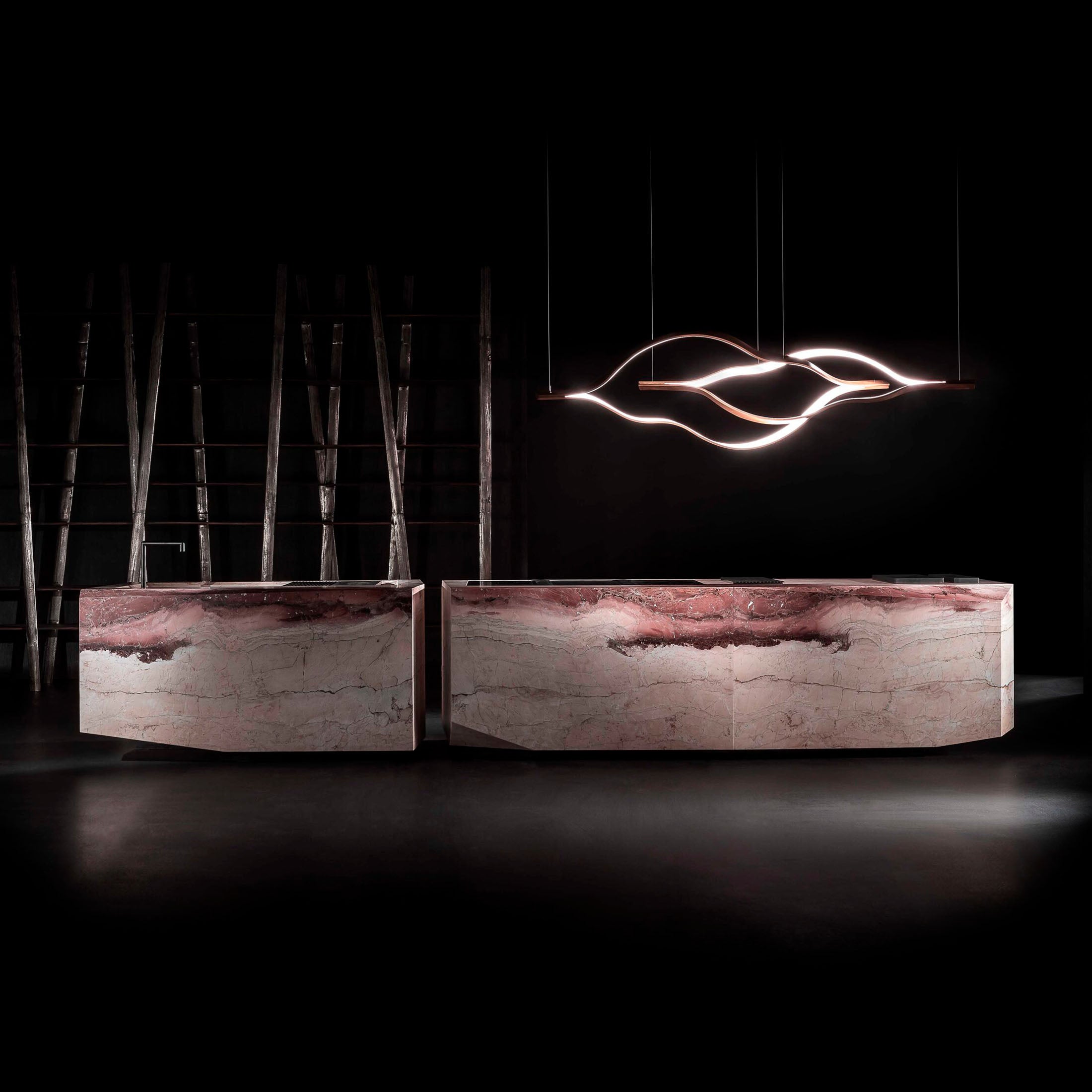Mobile / Ozone L Island, designed by Massimo Castagna for Henge