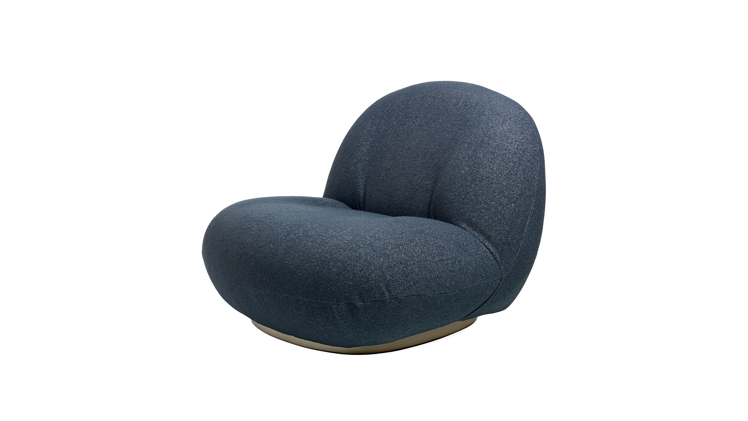 Desktop / Pacha Lounge Chair, designed by Pierre Paulin and made by Gubi