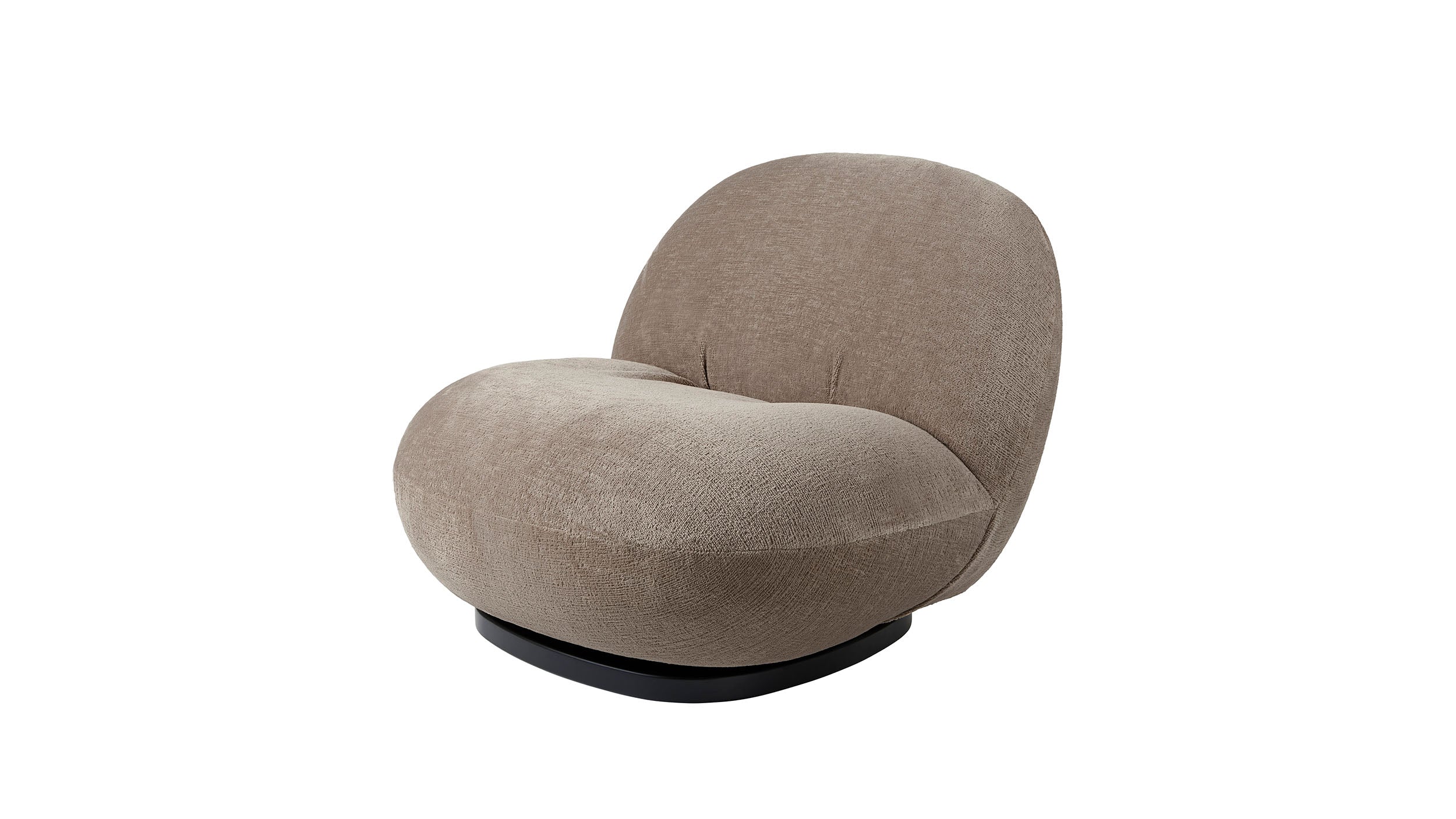 Desktop / Pacha Lounge Chair, designed by Pierre Paulin and made by Gubi