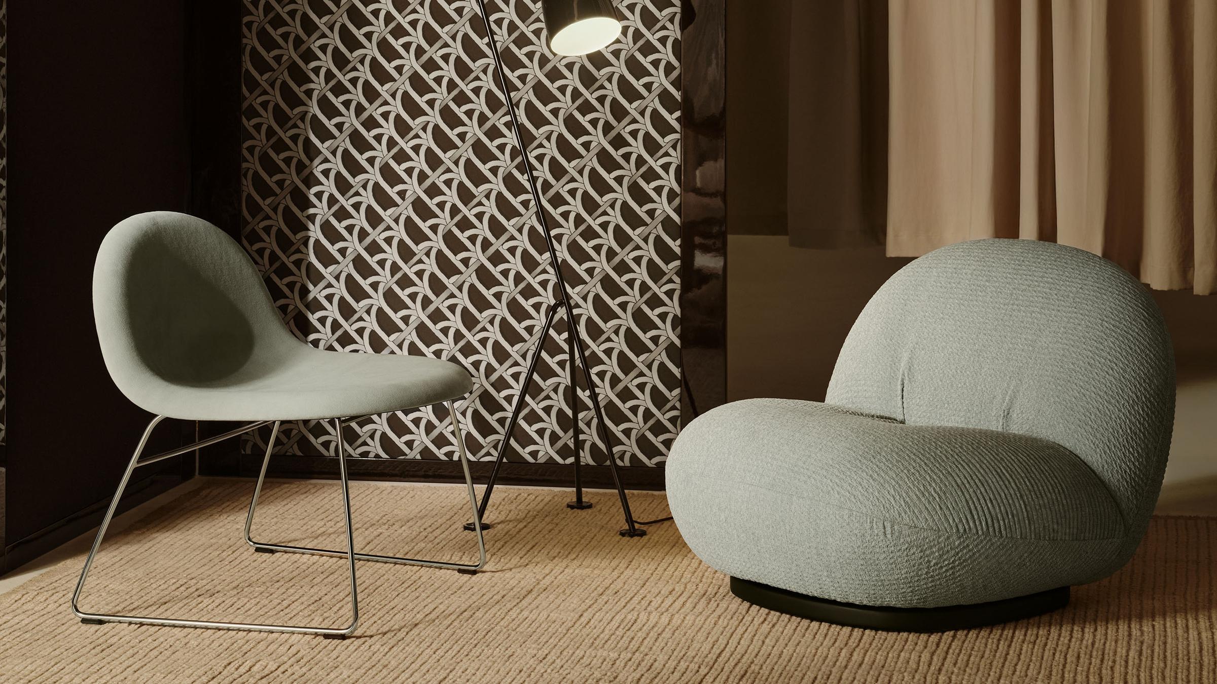 GUBI Lounge Chair Pacha Lounge Chair