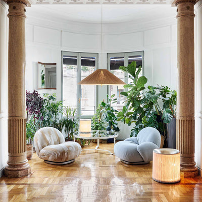 Mobile / Pacha Lounge Chair, designed by Pierre Paulin and made by Gubi