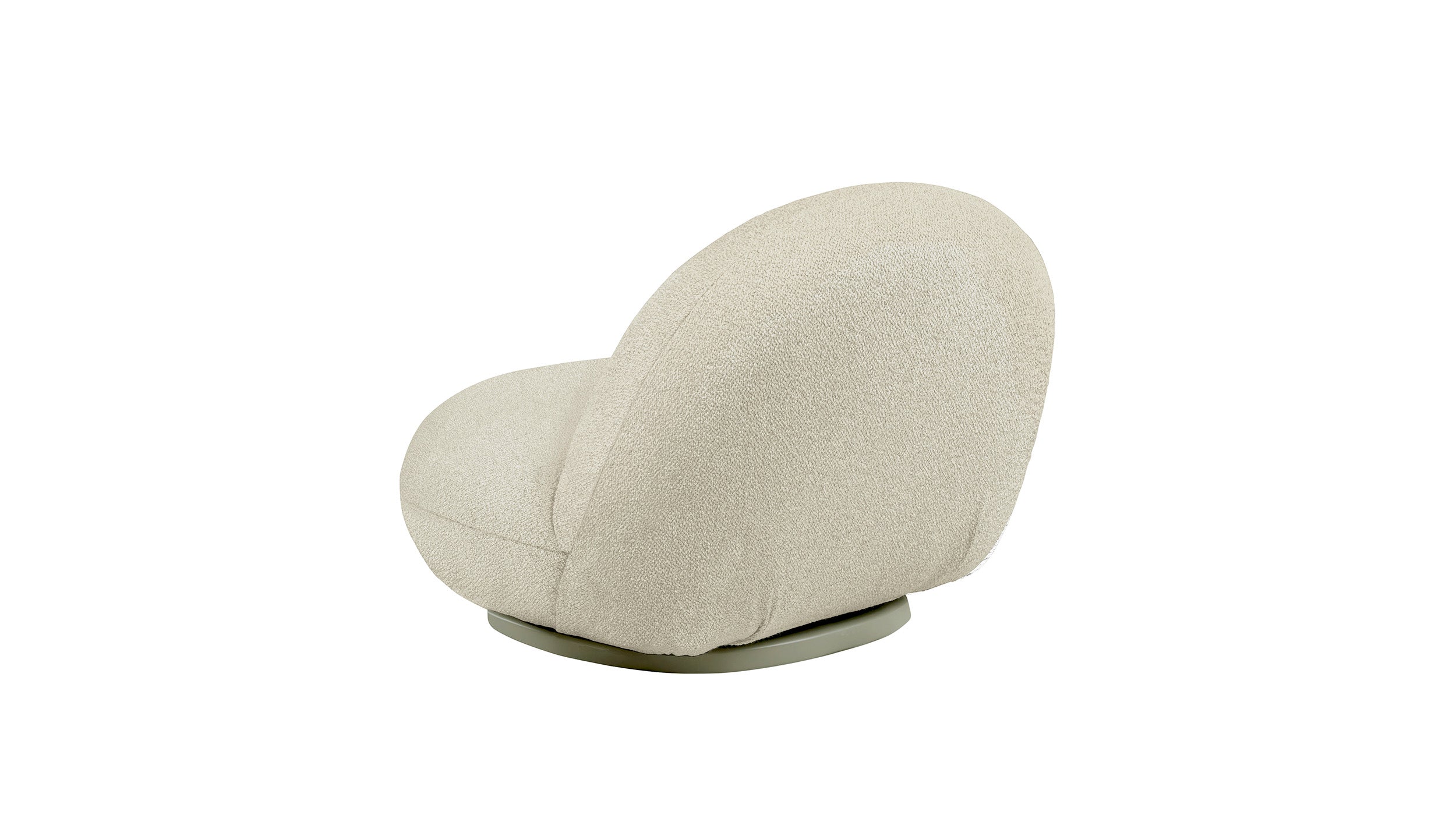 Desktop / Pacha Lounge Chair, designed by Pierre Paulin and made by Gubi
