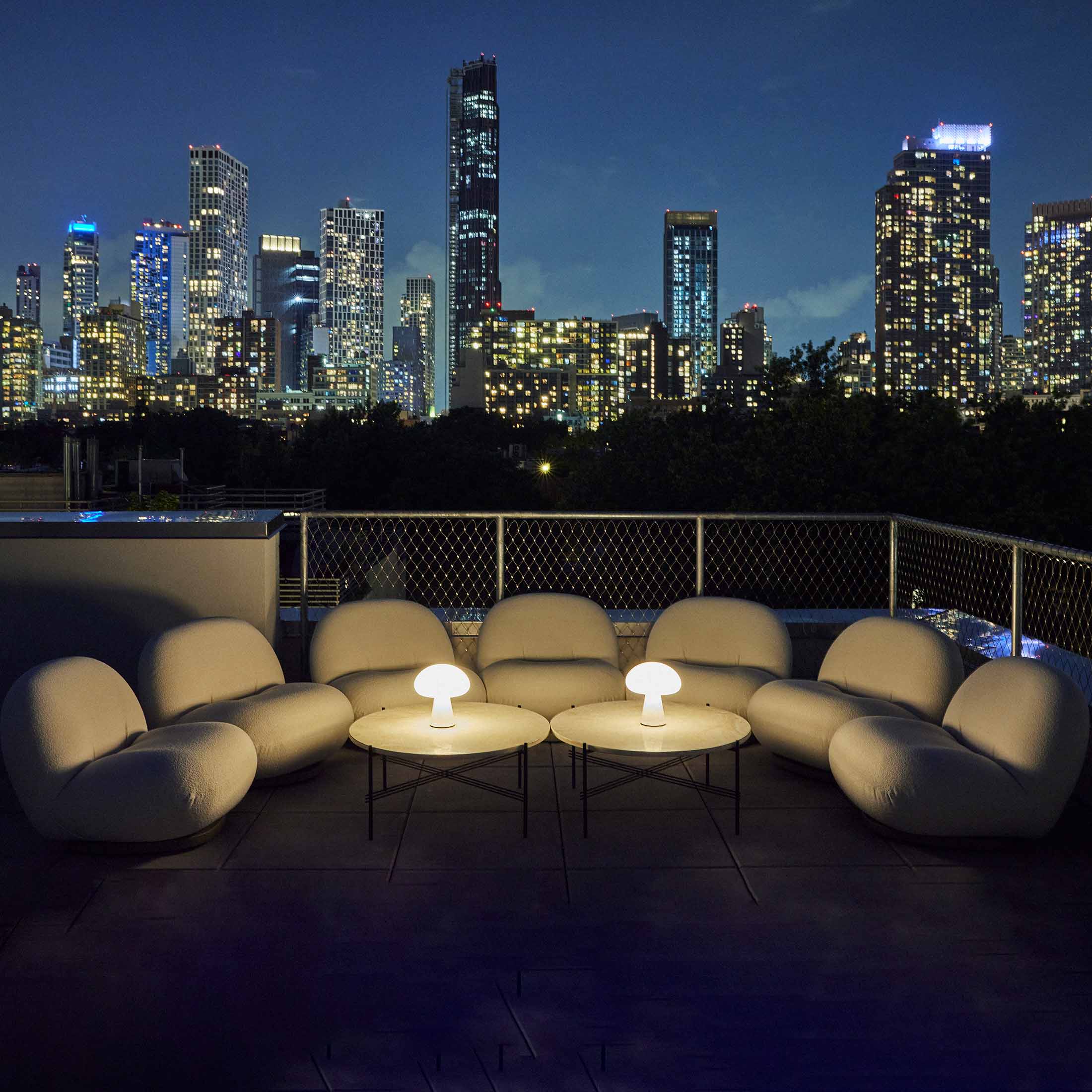Mobile / Pacha Lounge Chair, designed by Pierre Paulin and made by Gubi