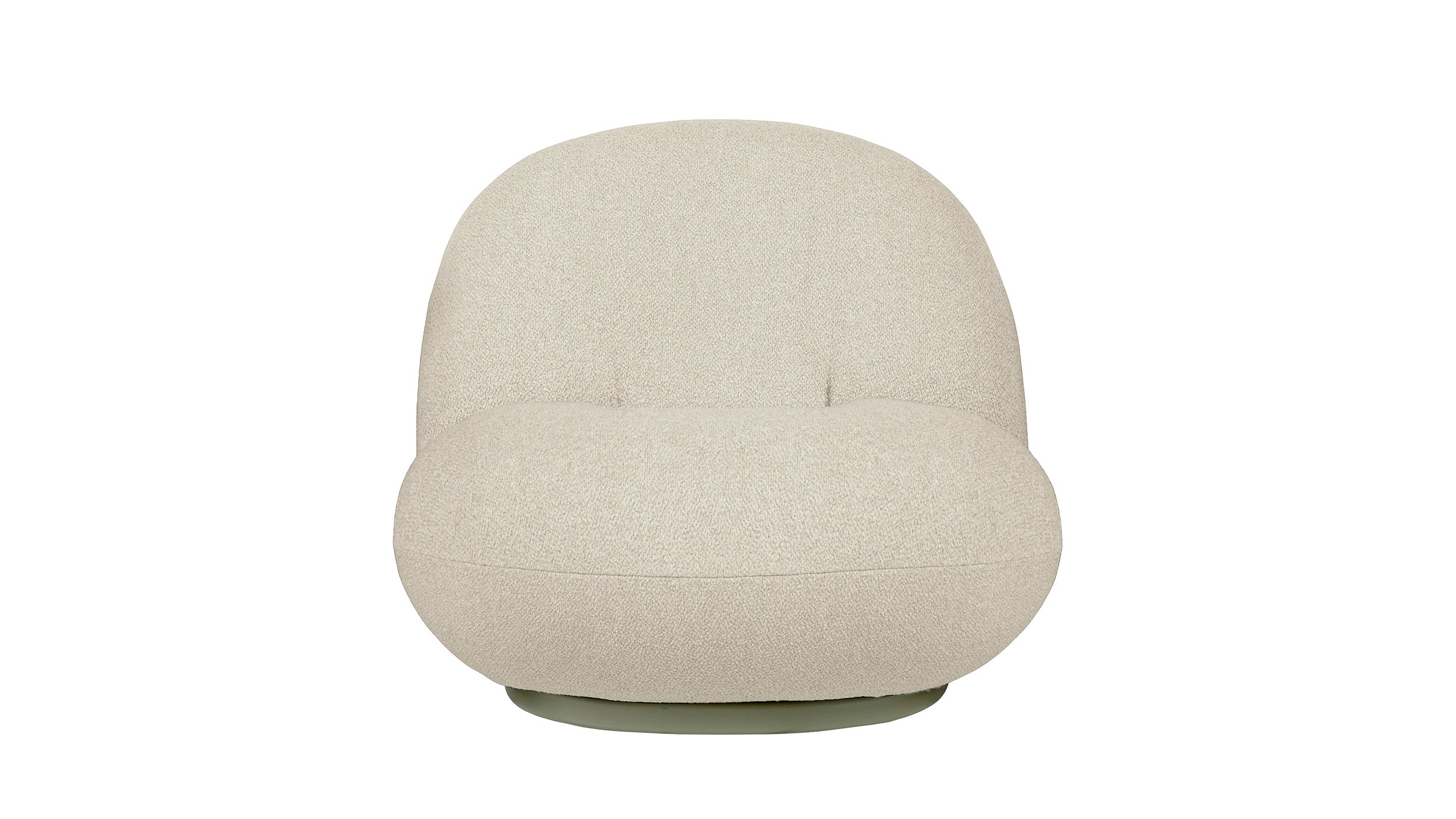 Desktop / Pacha Lounge Chair, designed by Pierre Paulin and made by Gubi
