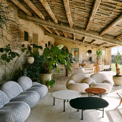 Mobile / Pacha Outdoor Sofa, designed by Pierre Paulin and made by Gubi