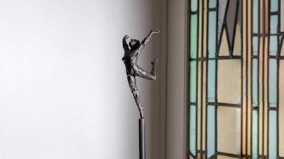 Desktop / Performance bronze sculpture, designed by Jacques Vanroose for Gardeco