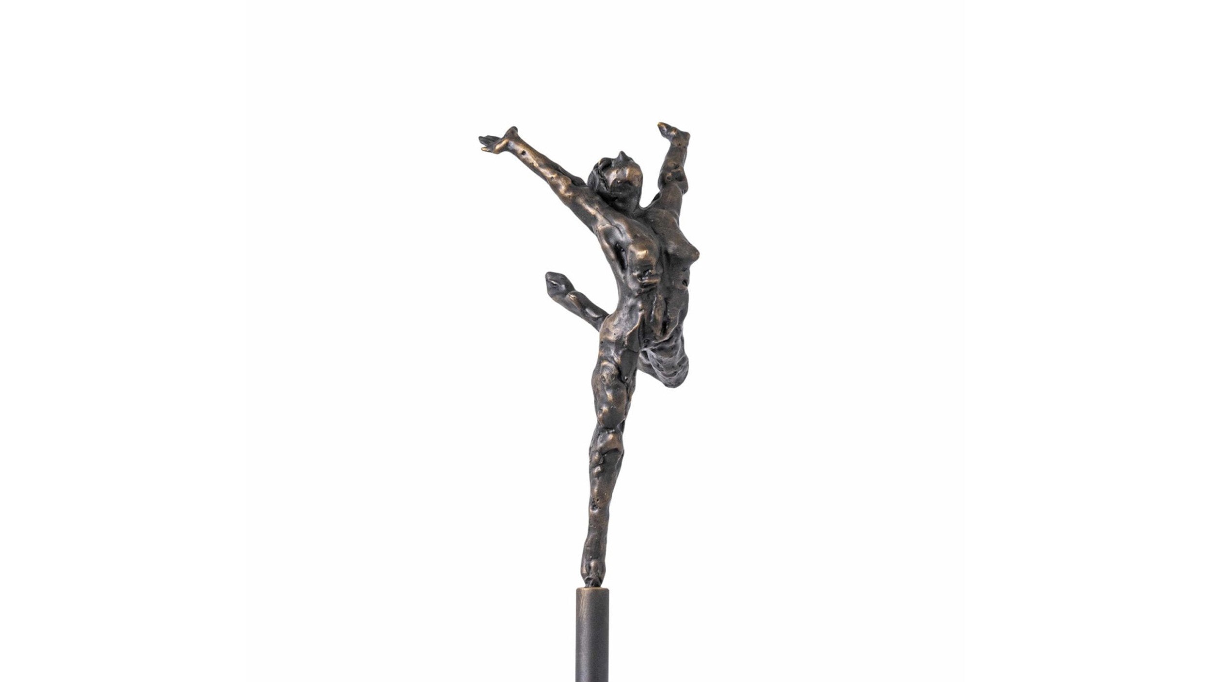Desktop / Performance bronze sculpture, designed by Jacques Vanroose for Gardeco