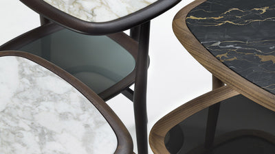 Desktop / Petit Matin, designed by Roberto Lazzeroni for Ceccotti Collezioni