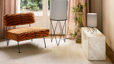 Desktop / Pietra Side Table, designed by GamFratesi and made by Gubi