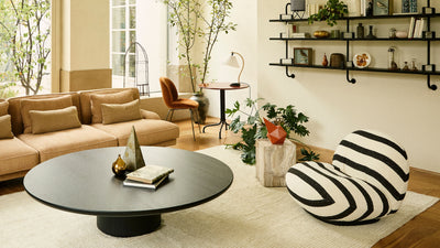 Desktop / Pietra Side Table, designed by GamFratesi and made by Gubi