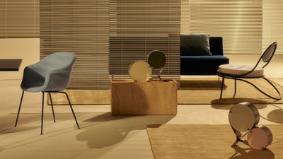 Desktop / Pietra Side Table, designed by GamFratesi and made by Gubi