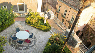 Desktop / Plano Outdoor Dining Table, designed by Francesco Rota for Paola Lenti