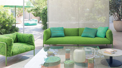 Desktop / Pli Outdoor Sofa, designed by Bertrand Lejoly for Paola Lenti