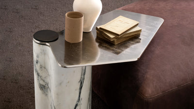 Desktop / Plynto Side Table, designed by Ugo Cacciatori for Henge