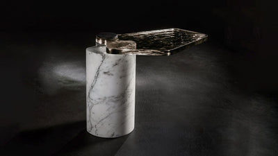 Desktop / Plynto Side Table, designed by Ugo Cacciatori for Henge