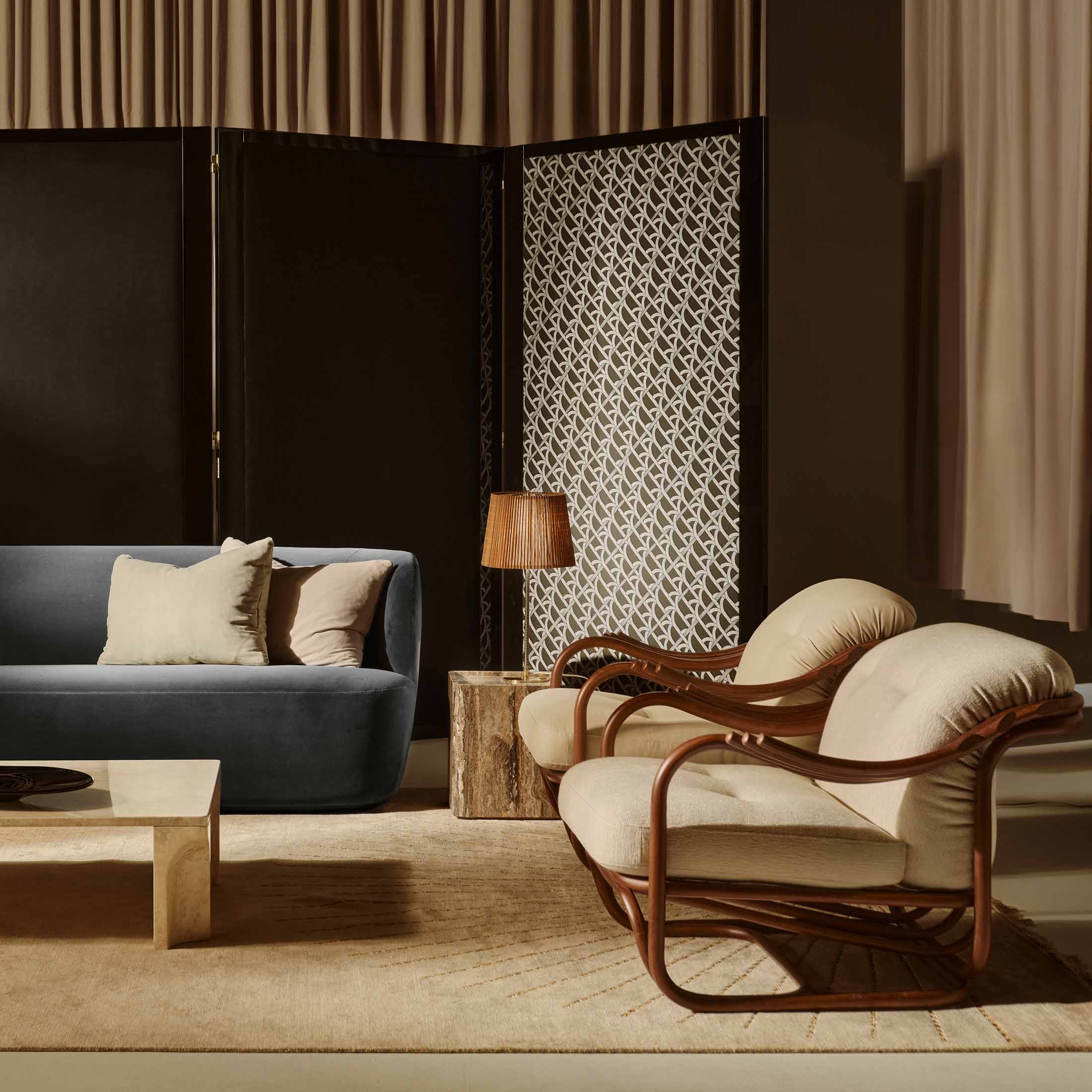 Mobile / Poltrona Tria Lounge Chair, designed by Carlo de Carli and made by Gubi